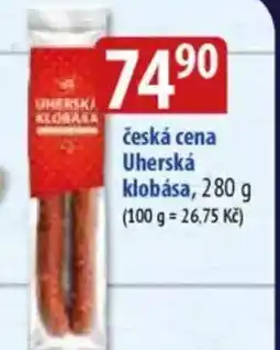 Bala Česká cena Uherská klobása nabídka