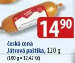 Bala Česká cena Játrová paštika nabídka