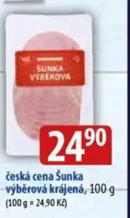 Bala Česká cena Šunka výběrová krájená nabídka