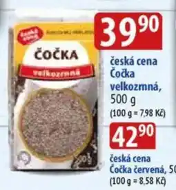 Bala Česká cena Čočka velkozmná nabídka
