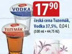 Bala Česká cena Tuzemák, Vodka 37,5%, nabídka