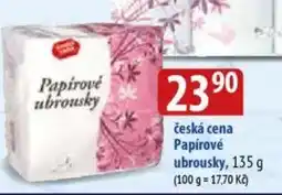 Bala Česká cena Papírové ubrousky nabídka