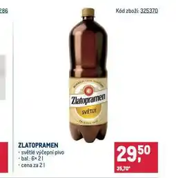 Makro Pivo zlatopramen nabídka