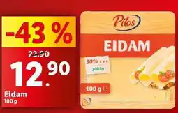 Lidl Eidam, 100 g nabídka