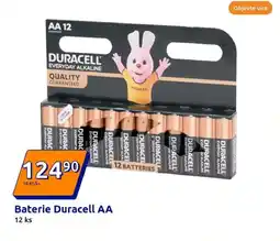 Action Baterie duracell aa nabídka