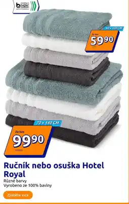 Action Ručník nebo osuška hotel royal nabídka