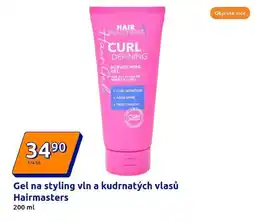 Action Gel na styling vln a kudrnatých vlasů hairmasters nabídka