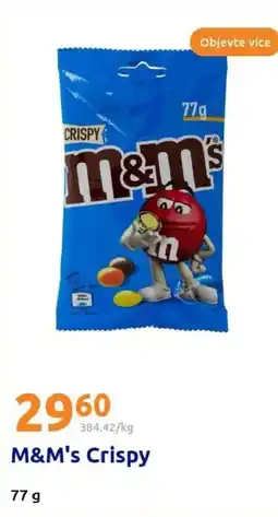 Action M&M's Crispy nabídka