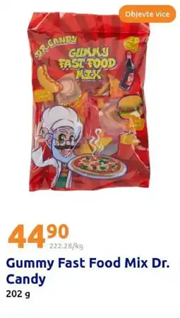 Action Gummy fast food mix dr. candy nabídka