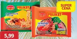 Kubík potraviny Instantní nudle Miliket nabídka