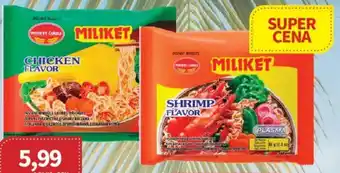 Kubík potraviny Instantní nudle Miliket nabídka