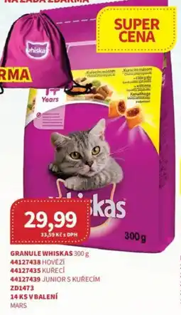 Kubík potraviny Granule Whiskas nabídka