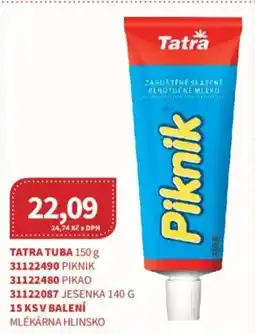 Kubík potraviny Tatra tuba nabídka