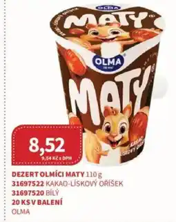 Kubík potraviny OLMA Dezert Olmíci maty nabídka