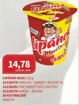 Kubík potraviny Lipánek maxi nabídka