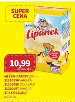 Kubík potraviny Mléko lipánek nabídka