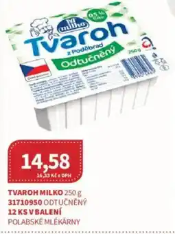 Kubík potraviny Tvaroh Milko nabídka