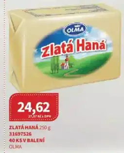 Kubík potraviny OLMA Zlatá Haná nabídka