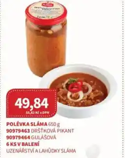 Kubík potraviny Polévka Sláma nabídka