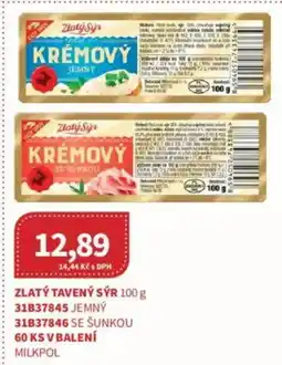Kubík potraviny Zlatý tavený sýr nabídka
