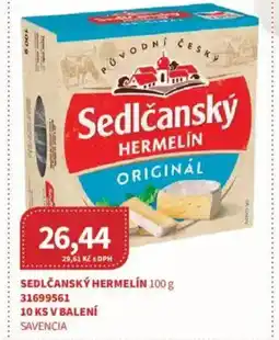 Kubík potraviny Sedlčanský Hermelín nabídka