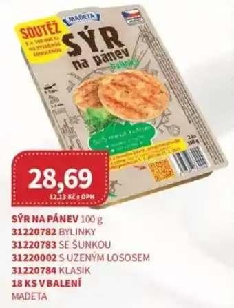 Kubík potraviny MADETA Sýr na pánev nabídka