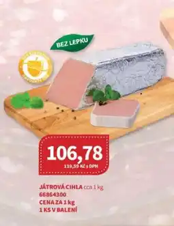 Kubík potraviny Játrová cihla nabídka
