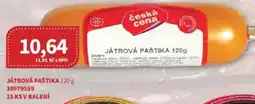 Kubík potraviny Játrová paštika nabídka