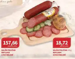 Kubík potraviny Salám poličan nabídka