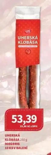 Kubík potraviny Uherská klobása nabídka