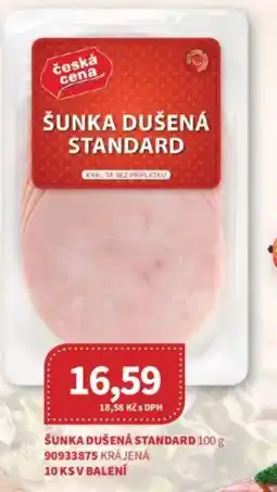 Kubík potraviny Šunka dušená standard nabídka