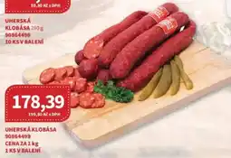 Kubík potraviny Uherská klobása nabídka