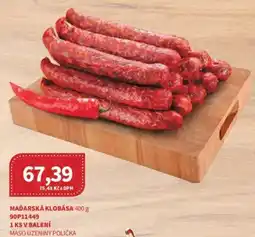 Kubík potraviny Maďarská klobása nabídka