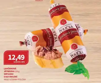 Kubík potraviny Lahůdková játrovka nabídka