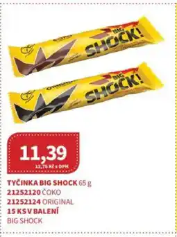 Kubík potraviny Tyčinka Big shock nabídka
