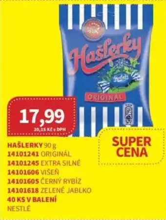 Kubík potraviny Haslerky nabídka