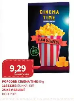 Kubík potraviny Popcorn Cinema time nabídka