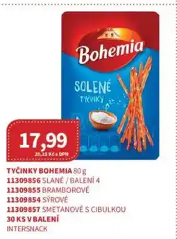 Kubík potraviny Tyčinky Bohemia nabídka
