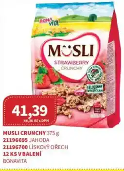 Kubík potraviny BONAVITA Musli crunchy nabídka