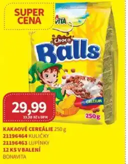 Kubík potraviny BONAVITA Kakaové cereálie nabídka