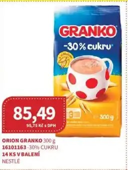 Kubík potraviny Orion Granko nabídka
