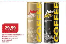Kubík potraviny Energy coffee Big Shock nabídka