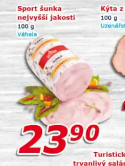 ESO MARKET Sport šunka nejvyšší jakosti nabídka