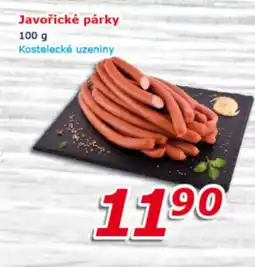 ESO MARKET Javořické párky nabídka