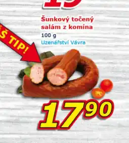ESO MARKET Šunkový točený salám z komína nabídka