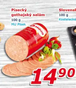 ESO MARKET Písecký gothajský salám nabídka