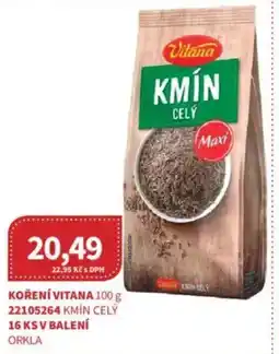 Kubík potraviny Koření Vitana nabídka