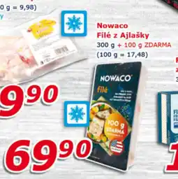 ESO MARKET NOWACO Filé z Ajlašky nabídka