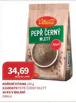 Kubík potraviny Koření Vitana nabídka