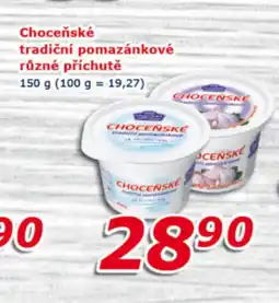 ESO MARKET CHOCEŇSKÉ tradiční pomazánkové různé příchutě nabídka